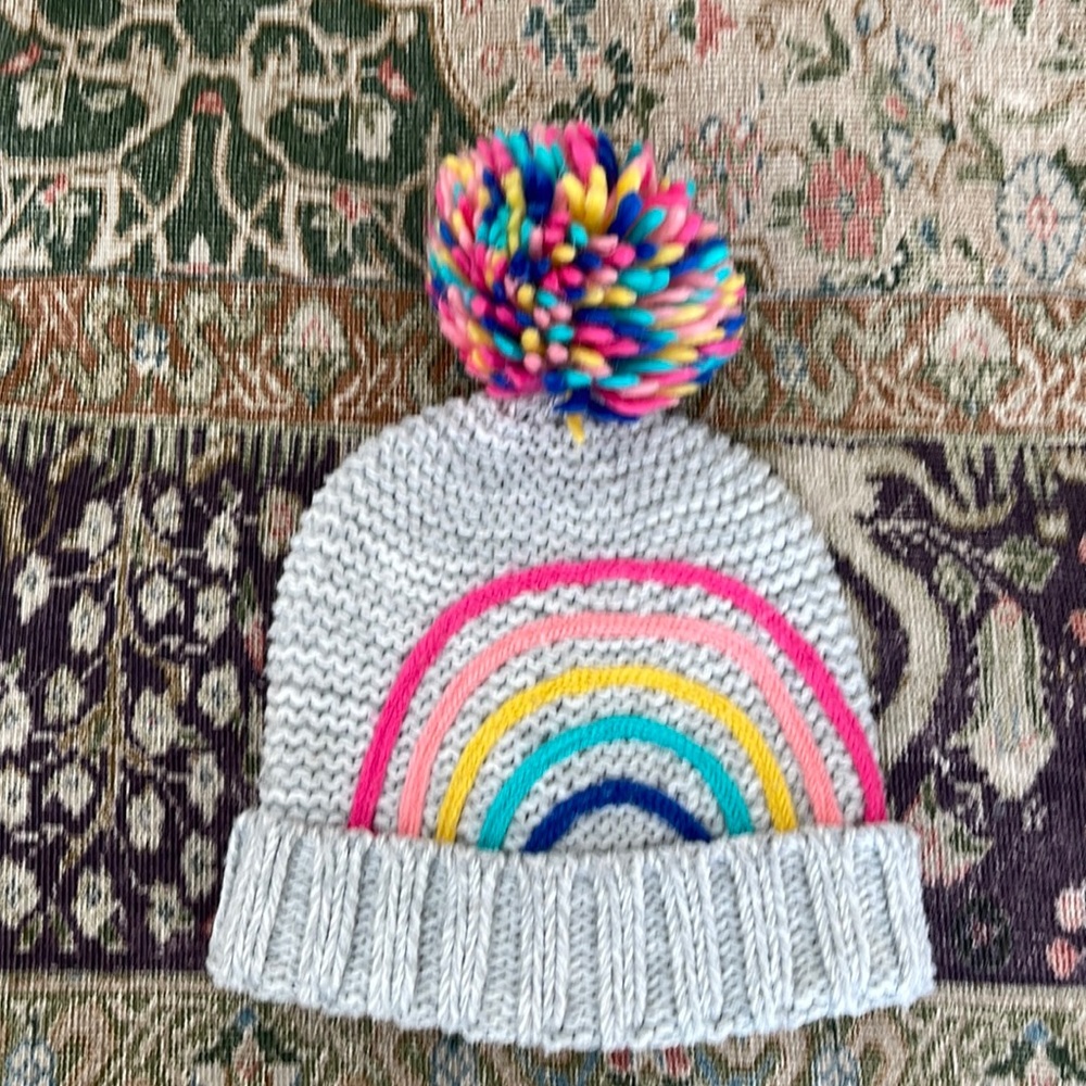 Children’s rainbow hat